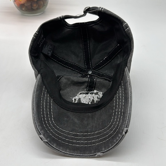 Wisconsin Distressed Gray Cap adjustable HT7641 - Picture 4 of 4